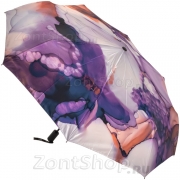 Зонт женский Diniya 138 (17167) Переливы Фиолетовый (сатин)