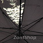 Зонт трость женский Zest 51616 1977 Гепард день ночь (с чехлом)