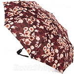 Зонт женский Doppler 7441465 OD Odeur 9001 Бежевые цветы на коричневом