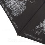Зонт женский Три Слона 197 (R) 13329 Нойшванштайн черный