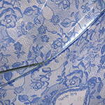 Зонт детский прозрачный Airton 1651 11546 рюши Ажурный синий