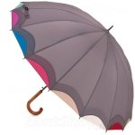 Зонт трость женский Три Слона L2100 12655 Серый
