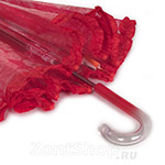 Зонт детский прозрачный Airton 1651 11545 рюши Ажурный красный