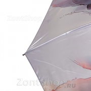 Зонт женский Diniya 138 (17164) Переливы Голубой (сатин)