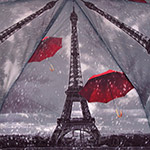 Зонт AMEYOKE OK54 (01) Париж