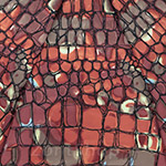 Зонт женский Trust FASML-21P-BB 8904 Абстракция камни коричневый