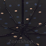 Зонт женский Doppler Derby 7440265 PT 11098 Горох черный