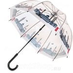 Зонт трость женский прозрачный Fulton L848 3415 (National Gallery) Горизонт