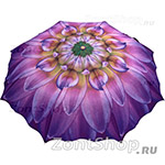 Зонт женский Три Слона 115 6319 Фиолетовый (Цветочная Серия)