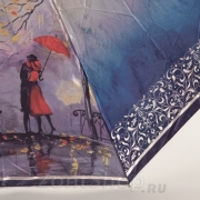 Зонт женский Diniya 134 (17192) Романтика сиреневый (сатин)