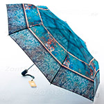 Зонт женский Zest 23845 6967 Узоры на синем