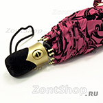 Зонт женский Три Слона 200 бархат в сумке 4635 Розовый (полный автомат) купол-103см!