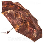 Зонт женский Trust  FAMM-21-lux 10449 Листья (сатин)