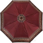Зонт женский Doppler 7441465 CH 12294 Magic Fiber Chic Цветочное рандеву коричневый (сатин)