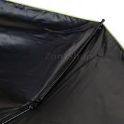 Мини зонт от дождя и солнца AMEYOKE M50-5S (03) Салатовый (UPF50+)