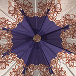 Зонт женский Три Слона 100 (M) 11356 Свечение узоров (сатин)