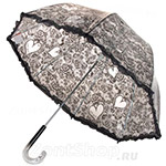 Зонт детский прозрачный Airton 1651 11547 рюши Ажурный черный