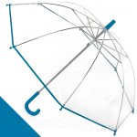 Зонт детский прозрачный ArtRain 1501 (12499) Голубой кант