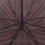 Зонт трость мужской Trust LAMP-27X (10100) Клетка, Серый