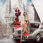 Зонт женский Zest 23815 2012 Подруги в городе