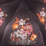 Зонт женский Три Слона L3766 13039 Белоснежные лилии (сатин)