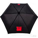 Зонт женский с фонариком Nex 33561 8525 Красный квадрат