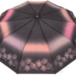 Зонт женский Три Слона L3100 13833 Цветочная вуаль бежевый