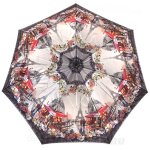 Зонт женский Три Слона 432 (G) 12684 Весна в Париже (сатин)