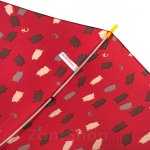 Зонт детский AMEYOKE L541 (08) Кошки, Красный