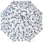 Зонт трость женский Fulton L056 2768 Синие цветы