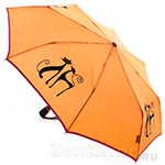Зонт женский 7441465 C19 Кошки 8473 Оранжевый