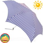 Зонт женский от солнца и дождя Fulton L752 3667 (Para Soleil) Полоска на голубом