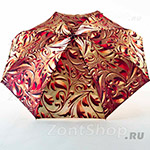 Зонт женский Zest 24984 7192 Орнамент на позолоте (сатин)