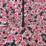 Зонт трость женский Fulton L754 3383 Розы (двусторонний)