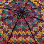 Зонт женский Zest 24756 8145 Разноцветные узоры