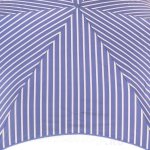Зонт женский от солнца и дождя Fulton L752 3667 (Para Soleil) Полоска на голубом