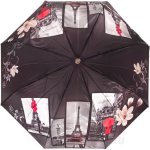 Зонт женский Три Слона 145 (N/EL) 13564 Париж (сатин)