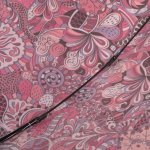 Зонт AMEYOKE M53-5S (01) Розовый каприз (в футляре)