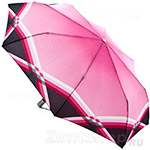 Зонт женский Doppler 74665 GFGCO Sross Over 8471 Плетение по краю розовый