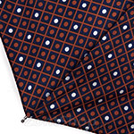 Зонт женский Doppler 720465 ME 10637 Горошек белый оранжевый
