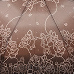 Зонт женский Doppler 7441465 22 Graphics 10400 Плетистая роза коричневый