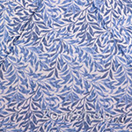 Зонт женский Fulton L714 1603 Morris & Co Голубые листья (Дизайнерский)