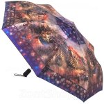 Зонт женский Три Слона 880 13045 В дождливый день (сатин)