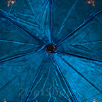Зонт женский Три Слона 080 (B) 10012 Вензель на синем (сатин)