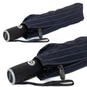 Ветроустойчивый зонт Три Слона М-8801 (17871) Полоса сине-белая Темно-синий