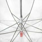 Зонт детский прозрачный ArtRain 1501 (12496) Оранжевый кант