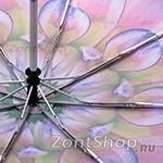 Зонт женский Три Слона 115 6319 Фиолетовый (Цветочная Серия)