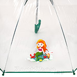 Зонт детский прозрачный ArtRain 1501-06 (10548) Русалочка