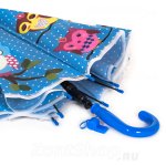 Зонт детский со свистком Torm 14801 15102 Забавные совята Синий