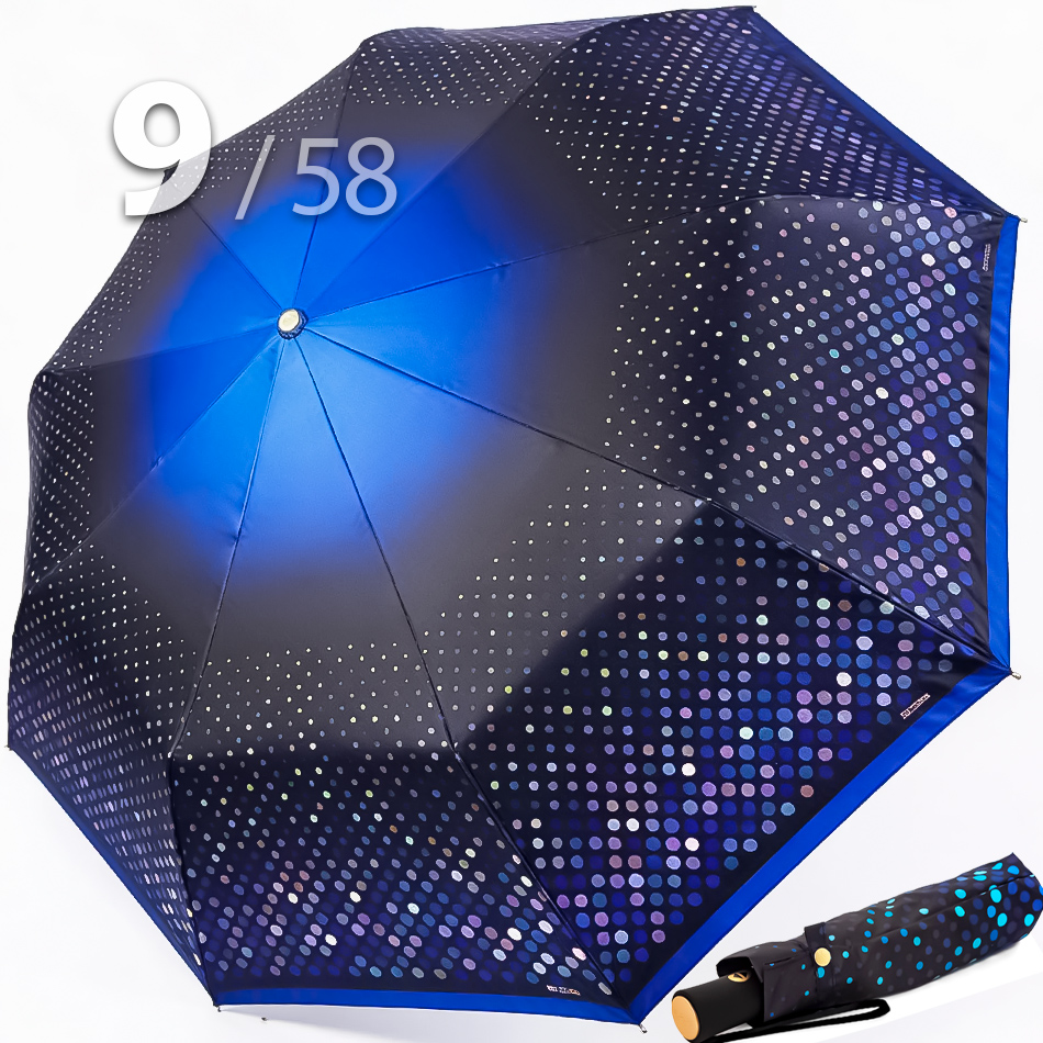 Зонт Три Слона L-3991 (D) 18054 Горох Синий